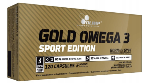 Olimp Gold Omega 3 Sport Edition 120 kapsułek