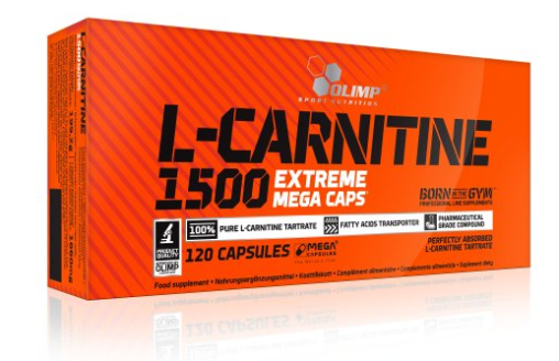 Olimp L-Carnitine 1500 Extreme Mega Caps - 120 Kapsułek