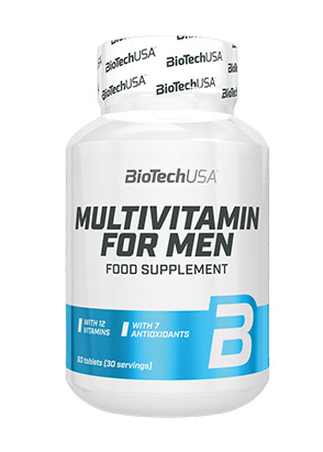BioTechUSA Multivitamin For Men - 60 Tabletek