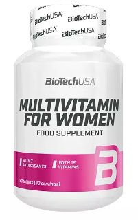BioTechUSA Multivitamin For Women - 60 Tabletek