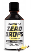 BioTechUSA Zero Drops 50ml Vanilla