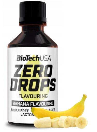 BioTechUSA Zero Drops 50ml Banana