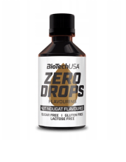 BioTechUSA Zero Drops 50ml Nut Nougat
