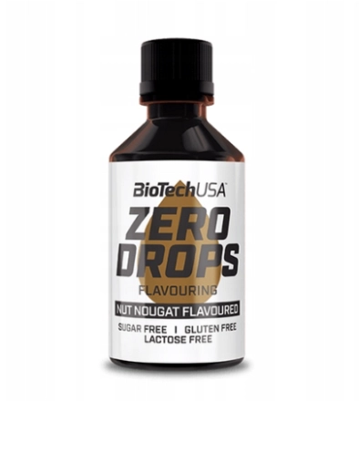 BioTechUSA Zero Drops 50ml Nut Nougat