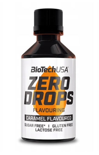 BioTechUSA Zero Drops 50ml Caramel