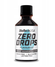 BioTechUSA Zero Drops 50ml Coconut Macaroon