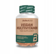 BioTechUSA Vegan Multivitamin - 60 Tabletek