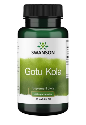 Swanson Gotu Kola 435mg - 60 Kapsułek