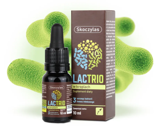 Skoczylas Lactrio, probiotyk w kroplach - 30ml