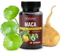 Skoczylas Maca + żeń szeń + Gotu cola - 60 Kapsułek
