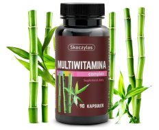 Skoczylas Multiwitamina + krzem, bor, jod - 60 Kapsułek