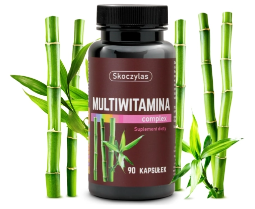 Skoczylas Multiwitamina + krzem, bor, jod - 60 Kapsułek
