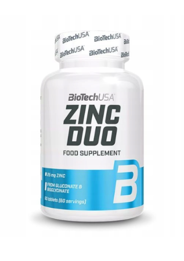 BioTechUSA Zinc Duo - 60 Tabletek