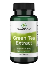 Swanson Green Tea Extract 500mg - 60 Kapsułek