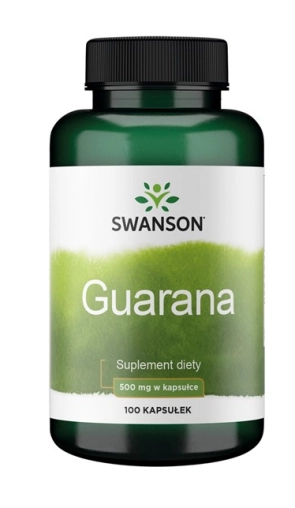 Swanson Guarana 500mg - 100 Kapsułek