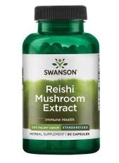 Swanson Reishi Mushroom extract 500mg - 90 Kapsułek