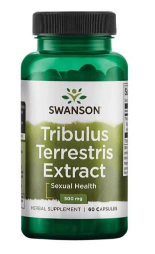 Swanson Tribulus Terrestris 500mg - 60 Kapsułek