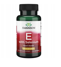 Swanson Witamina E + Selenem - 90 Kapsułek