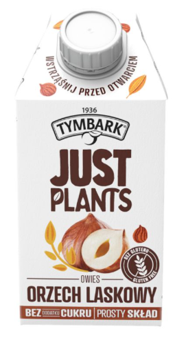 Tymbark Just Plants Orzech Laskowy - 500ml