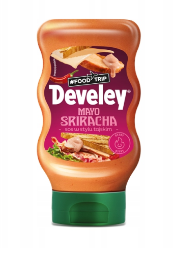 Develey Sos Mayo Sriracha z chili i czosnkiem - 300ml