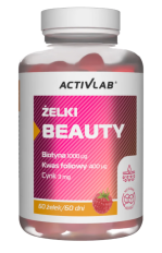 Activlab Żelki Beauty - 60 Żelek Malina