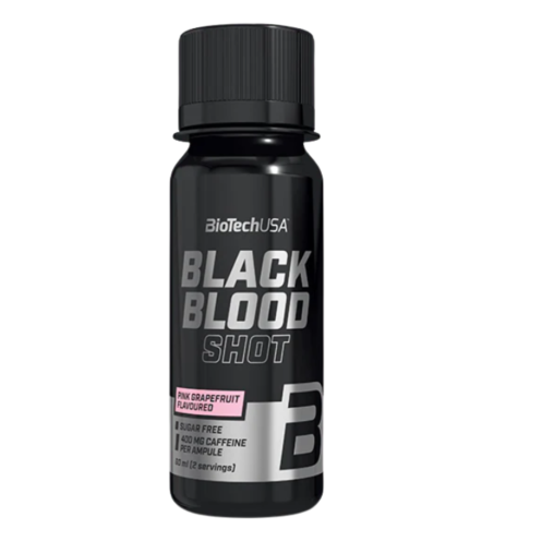 BioTechUSA Black Blood Shot - 60 ml Różowy Grejfrut