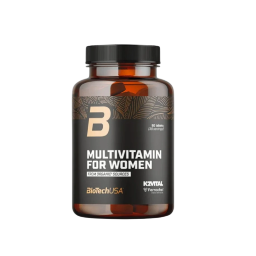 BioTechUSA Multivitamin for Women from organic sources - 60 Tabletek