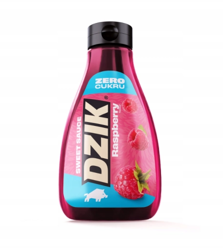 WK DZIK Sos Zero Malinowy - 425ml