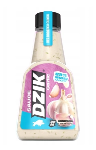 WK DZIK Sos Zero Czosnkowy 430ml