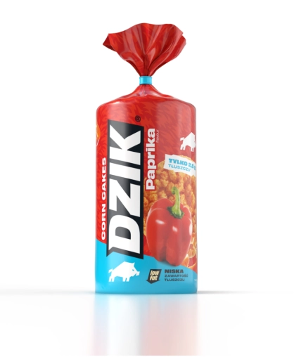WK DZIK Wafle Kukurydziane Papryka 120g