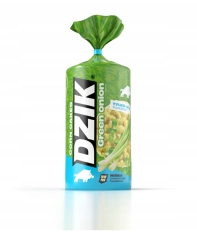 WK DZIK Wafle Kukurydziane Zielona Cebulka 120g