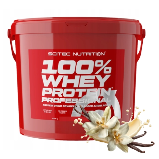 Scitec 100% Whey Protein Professional - 5000g Wanilia