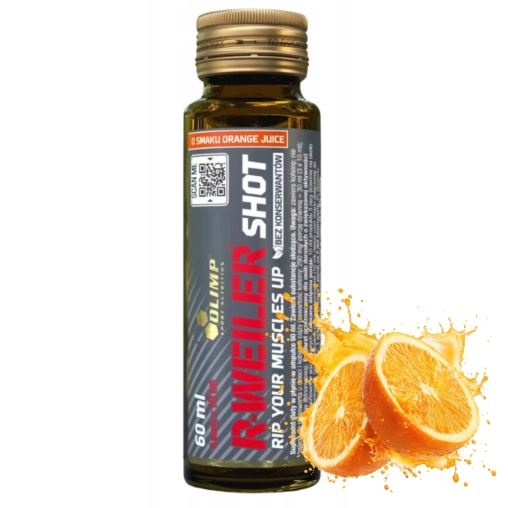 Olimp R-Weiler Shot SOK Ampułka Szklana 60 ml Pomarańcza