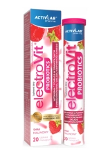 Activlab Pharma ElectroVit Probiotics Malina – 20 tabletek musujących