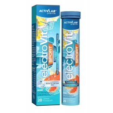 Activlab ElectroVit SPORT cytryna-grejpfrut - 20 tabletek musujących