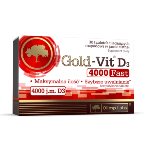 Olimp Gold-Vit D3 4000 Fast - 30 Tabletek