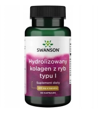Swanson Hydrolizowany kolagen z ryb typu I - 60 Kapsułek