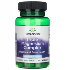 Swanson Triple Magnesium Complex – 30 Kapsułek