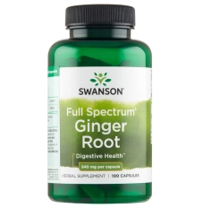 Swanson Imbir 540 mg – 100 Kapsułek