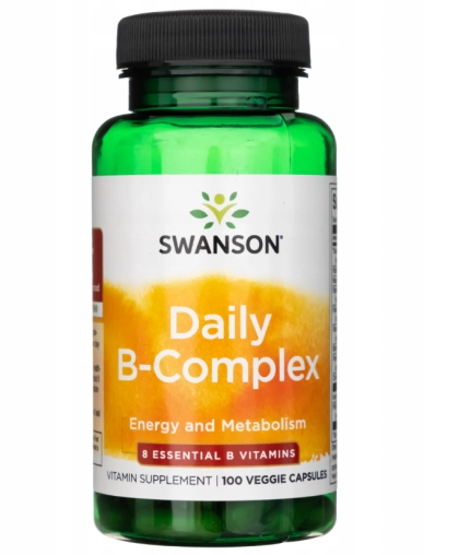 Swanson Daily B-Complex – 100 Kapsułek