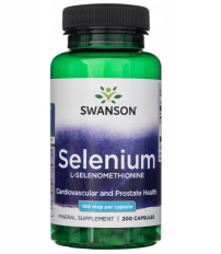 Swanson Selen SeLECT 100 µg – 200 Kapsułek