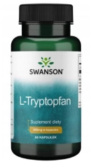 Swanson L-Tryptofan 500mg - 60 Kapsułek