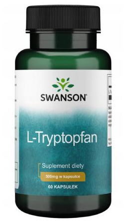 Swanson L-Tryptofan 500mg - 60 Kapsułek
