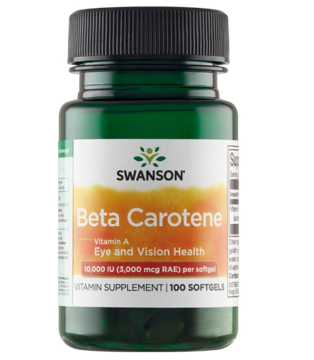 Swanson Beta Carotene 10000 IU – 100 Kapsułek