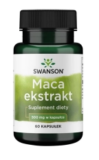 Swanson Maca extract 500mg - 60 Kapsułek