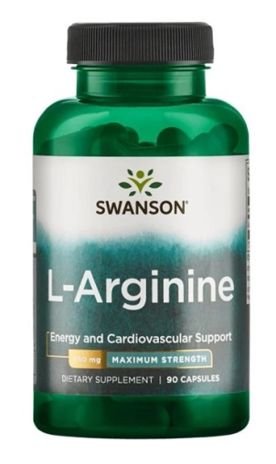 Swanson L-Arginina 500 mg – 200 Kapsułek