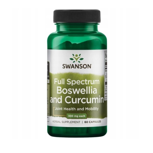 Swanson Full Spectrum Boswellia & Curcumin - 60 Kapsułek