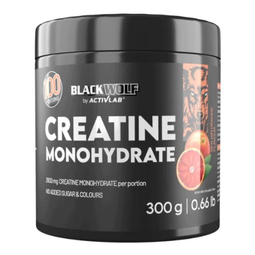 Activlab Black Wolf Creatine Monohydrate 300g Sycylijska Pomarańcza