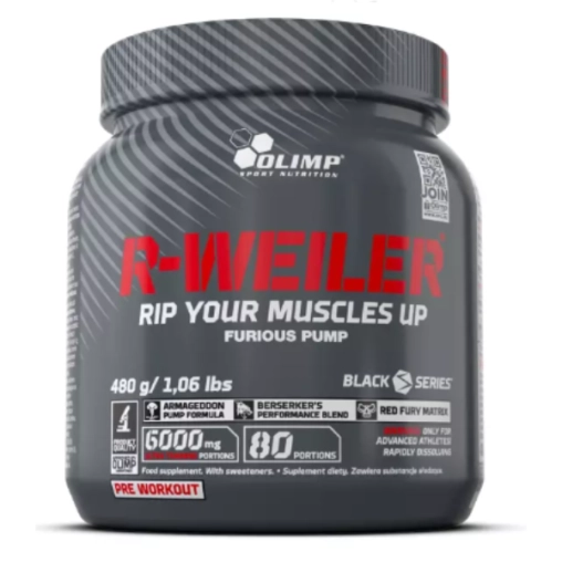 Przedtreningówka wieloskładnikowa Olimp R-Weiler 480g