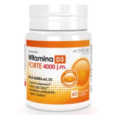 Activlab Pharma Witamina D3 Forte 4000 j.m. - 60 kapsułek